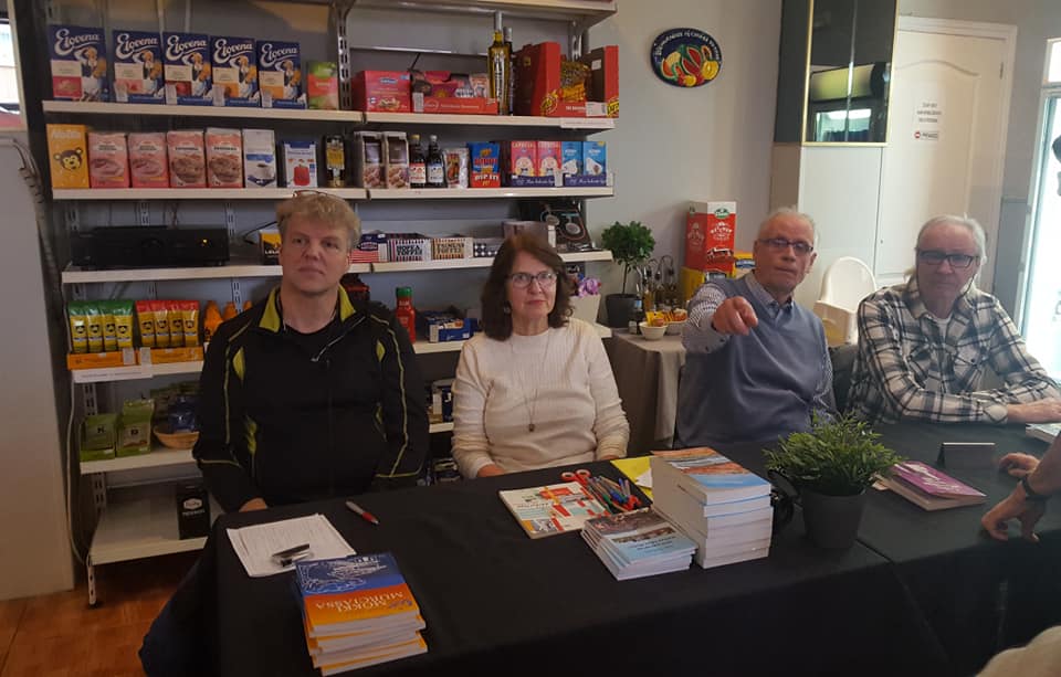 Avaa kuva isommaksi Kirjaesittely 23.11.2019 Kirjailijat TorreMarketissa
