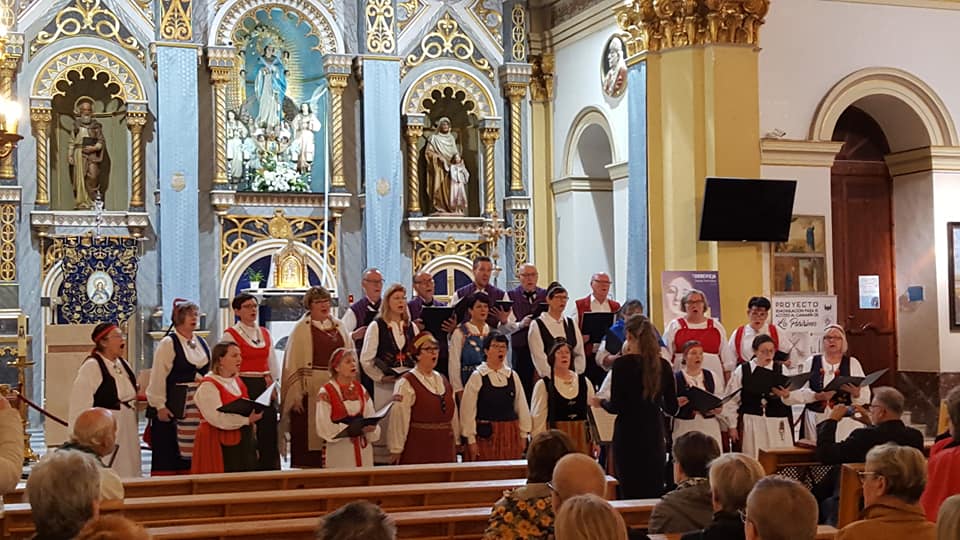 Avaa kuva isommaksi Porin Laulajien vierailu 17.11.2019.